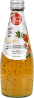 Напій безалкогольний з насінням базиліку та смаком ананасу 290мл скло Лак Сіам