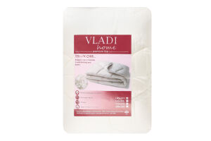 Одеяло с наполнением из новозеландской шерсти 140х205см Теплых снов... Vladi home 1шт