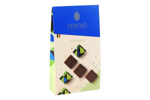 Цукерки Centho з темн шоколаду фісташкове праліне