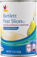 Ahold Bartlett Pear Slices with No Sugar Added