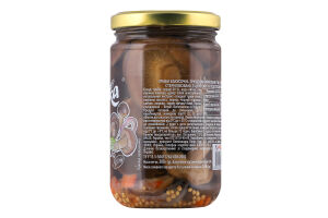 Грузди закусочные с сахаром и подсластителем маринованные стерилизованные the Banka с/б 300г