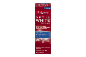 Colgate Optic White Platinum Toothpaste White & Radiant Crystal Mint