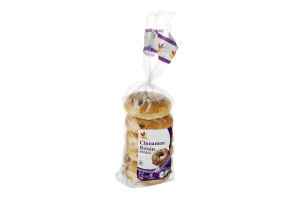 Ahold Cinnamon Raisin Bagels - 6 CT
