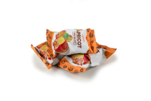 Цукерка глазурована з волоським горіхом Apricot Lipski кг