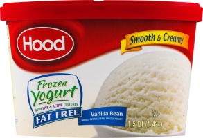 Hood Fat Free Frozen Yogurt Vanilla Bean
