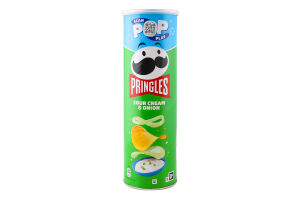 Чипси картопляні Sour cream&Onion Pringles тубус 165г