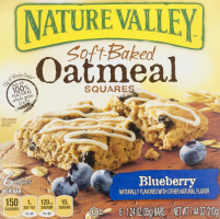 Nature Valley Soft Baked Oatmeal Squares Blueberry - 6 CT