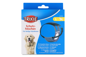 Труси д/собак чорні захисні 50-59см Тріксі