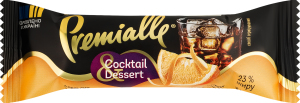 Сирок глазурований 23% Апельсин з ароматом коктейль бурбон Cocktail&Dessert Premialle м/у 36г