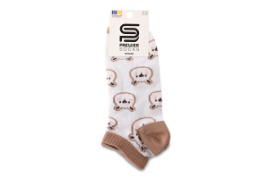 Шкарпетки жіночі Ведмедики занижені р.23-25 Premier Socks