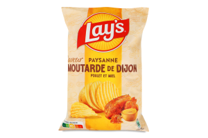 Чипси Lay's Paysanne смак курки-діжон гірчиці-меду