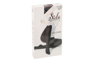 Колготки женские Siela Velour 100den 3 nero