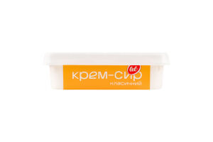 Продукт кисломолочний 24.5% термізований Крем-сир Класичний Lel' п/у 180г