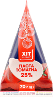 Паста томатная 25% стерилизованная Хіт продукт в/с т/п 70г