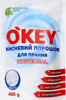 Порошок O'Key 400 г д/пак. кисневий