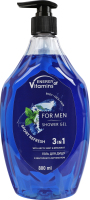 Гель для душа 3в1 с ментолом и бергамотом Sport refresh Energy of vitamins 800мл