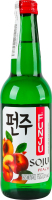 Напій спиртний 350мл 15% Персик Soju Funju пл