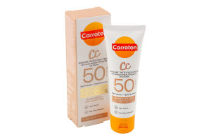 СС-крем для лица тонирующий SPF 50 Carroten 50мл