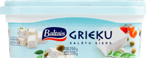 Сыр 55% салатный рассольный Baltais п/у 330г