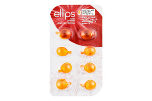 Вітаміни д/волосся Здоров'я з женьшенем та медом 8*1мл капсули Ellips