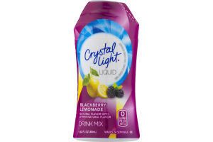Crystal Light Liquid Drink Mix Blackberry Lemonade