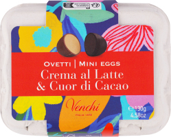 Цукерки-яйця Venchi у картонній упаковці