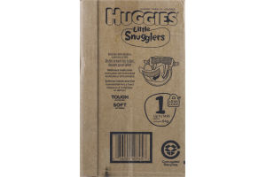 Huggies Little Snugglers Diapers Size 1 - 216 CT