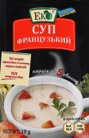 Суп быстрого приготовления Французский Еко м/у 18г
