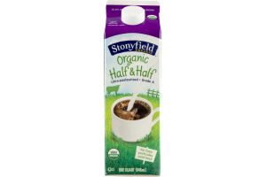 Stonyfield Organic Half & Half Creamer