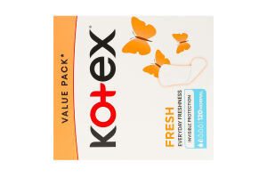 Прокладки щоденні гігієнічні Normal Fresh Kotex 120шт