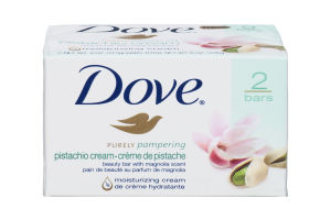 Dove Purely Pampering Bath Bars Pistachio Cream - 2 CT