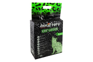 Наповнювач д/котячих туалетів Тоффу з ароматом зеленого чаю 10л ЕнімАлл