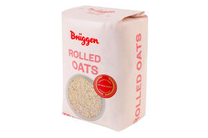 Пластівці вівсяні цільнозернові Bruggen м/у 500г