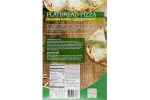 Ahold Flatbread Pizza Mozzarella & Pesto