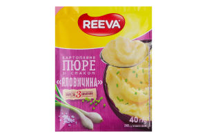 Пюре картофельное быстрого приготовления Говядина Reeva м/у 40г