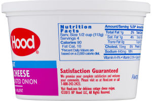 Hood Low Fat Cottage Cheese With Chive & Toasted Onion