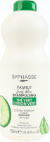Шампунь для нормального та масного волосся з лаймом та зеленим чаєм Family Fresh Delice Byphasse 750мл