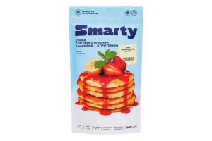 Смесь для приготовления панкейков с протеином Smarty д/п 200г