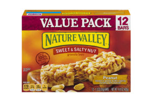Nature Valley Sweet & Salty Nut Granola Bars Peanut - 12 PK