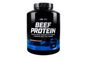 Порошок протеиновый для напитков с подсластителями Шоколад-кокос Beef protein BioTechUSA 1.816кг