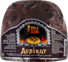 Хліб половинка в нарізці подовий Делікат Riga Хліб м/у 310г