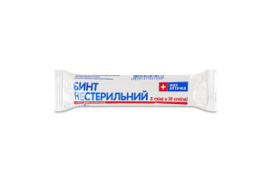 Бинт нестерильный марлевый медицинский 5мх10см №17 Моя Аптечка 1шт