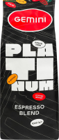 Кофе натуральный жареный в зернах Platinum Gemini 1с м/у 1кг