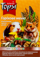 Корм д/гризунів Горіхове меню 575г Топсі