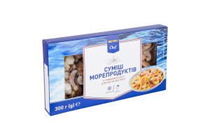 MC СУМІШ МОРЕПРОДУКТІВ З ГРИБАМИ 300 Г