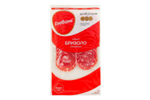 Колбаса нарезка Бризоло Глобино с/к в/с в/у 0.08кг
