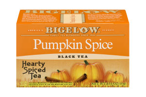 Bigelow Pumpkin Spice Black Tea - 18 CT