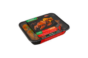 Картофель по-деревенски с куриным крылышком Гама Fresh Sandwiches лоток 350г