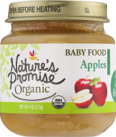 Nature's Promise Organic Baby Food Apples 6m+