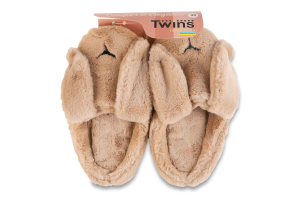 Тапочки-получешки домашние женские Twins Home style Animals Rabbit №010494 36-40
